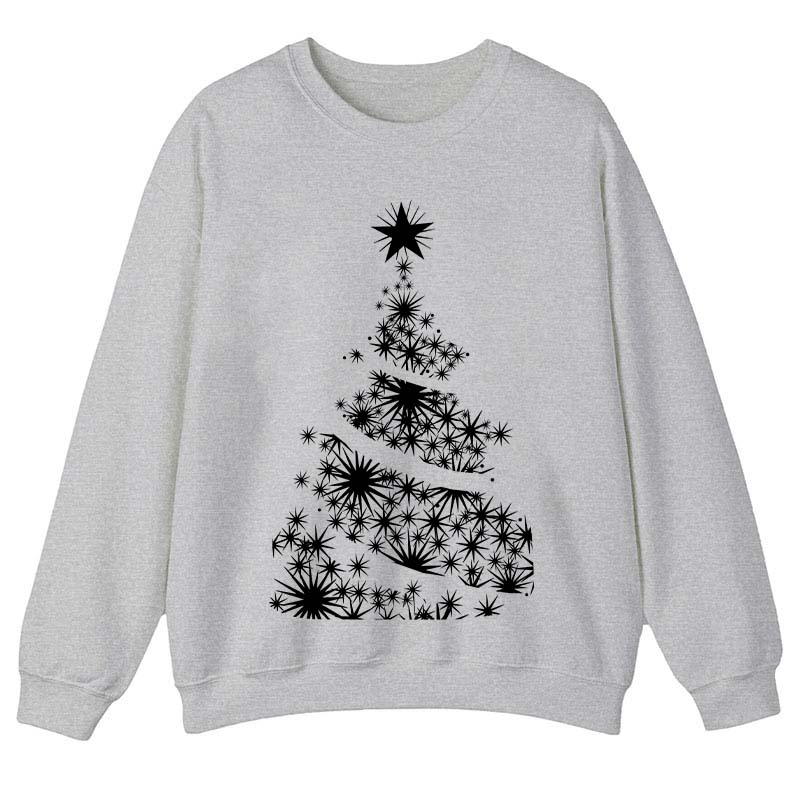 Shining Stars Christmas Tree Teacher Sweatshirt