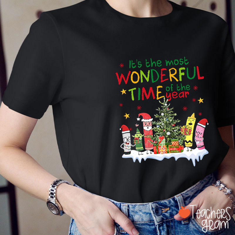 It's The Most Wonderful Time Of The Year Teacher T-Shirt