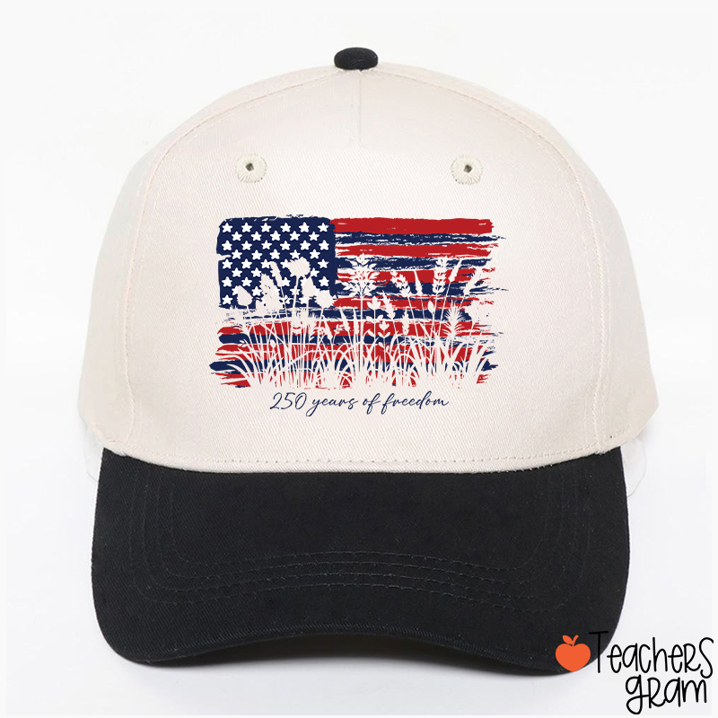 Land Of The Free Home Of The Brave Teacher Baseball Cap