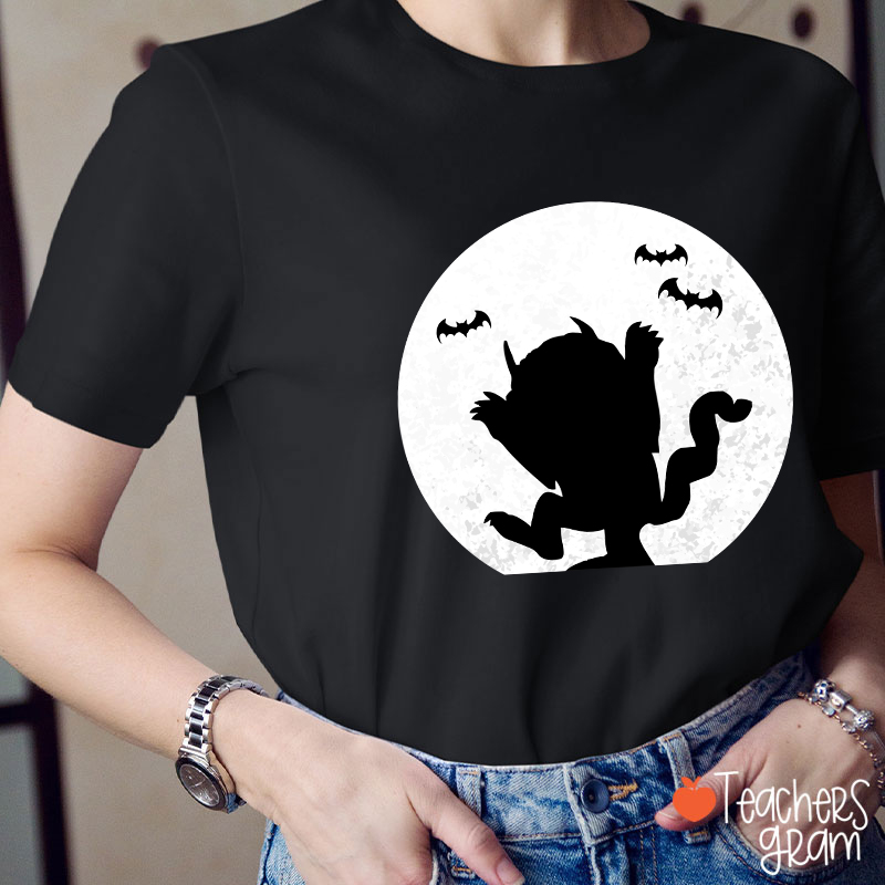 Wild One Halloween Teacher T-Shirt