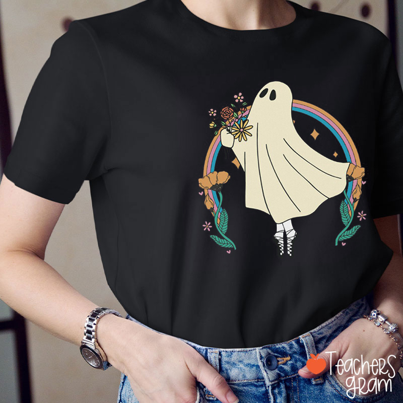 Elegant Dance Ghost Teacher T-Shirt