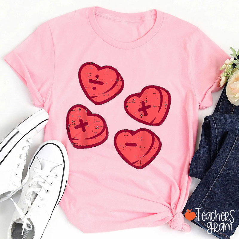 Love Mathematical Symbols Teacher T-Shirt
