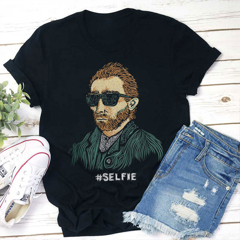 Hipster Artist Art Teacher T-Shirt