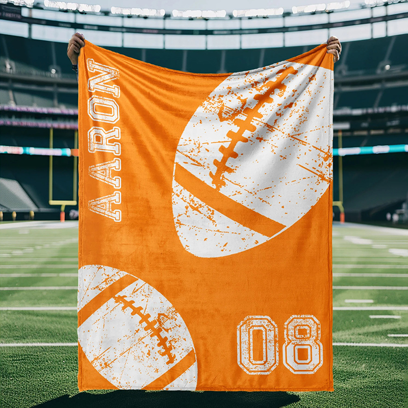 Personalized Sports TeamTeacher Blanket