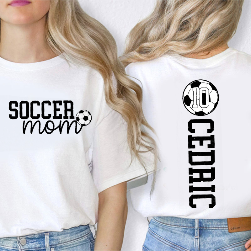 Personalized Sport And Your Name Game Day Teacher Two Sided T-Shirt