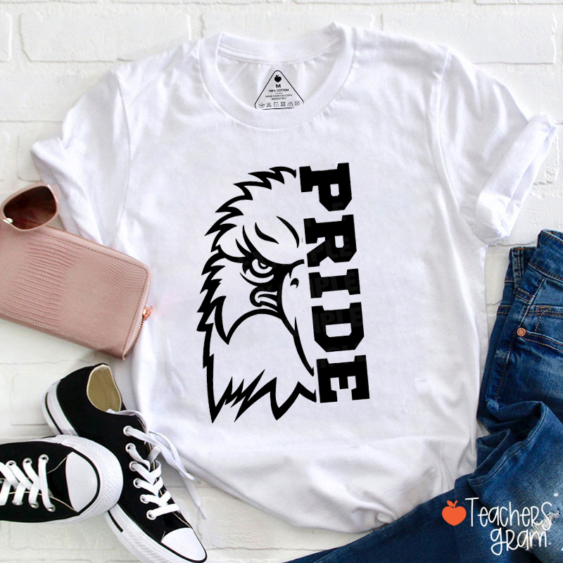 Personalized Mascot Pride School Spirit Game Day Teacher T-Shirt