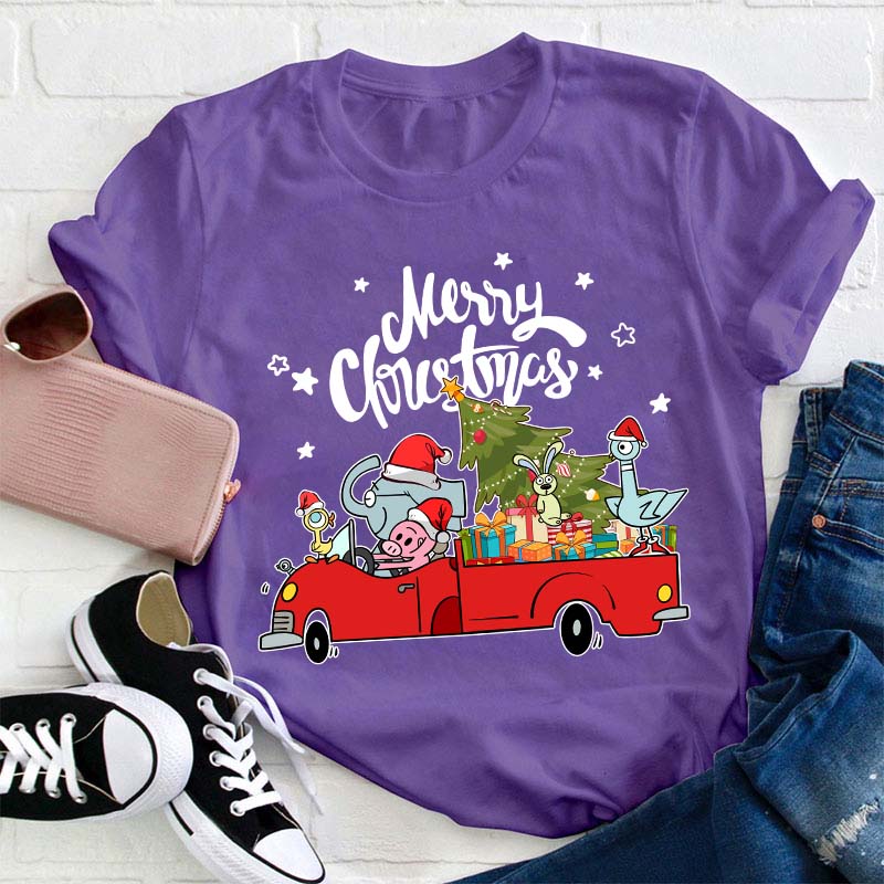 Merry Christmas Have A Nice Christmas Teacher T-Shirt