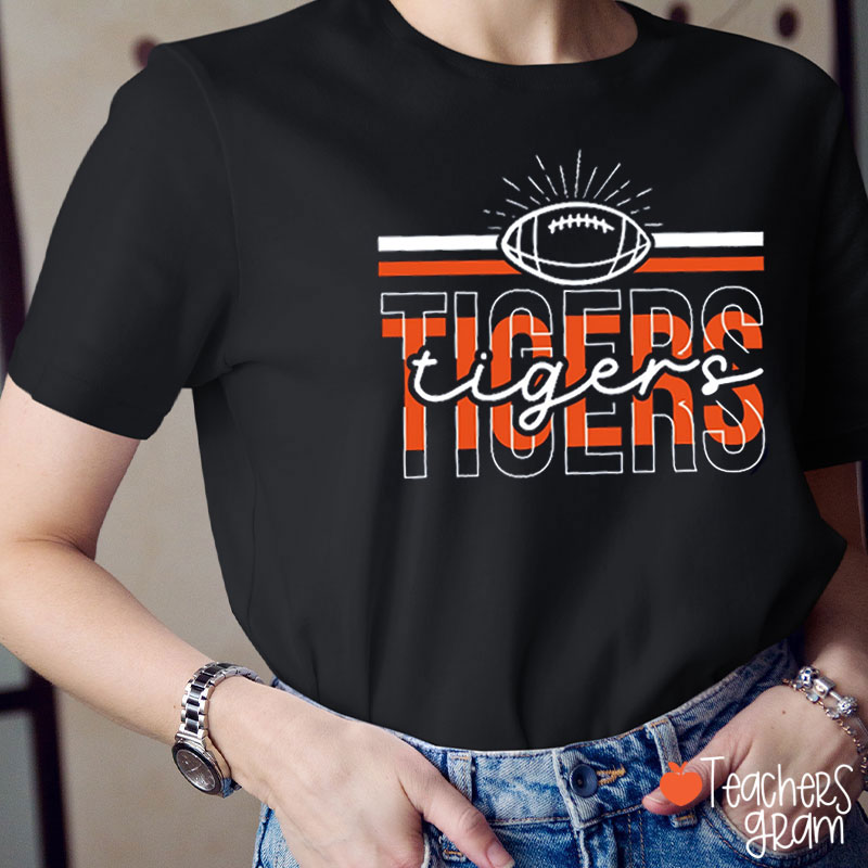 Personalized School Spirit Sport Teacher T-Shirt