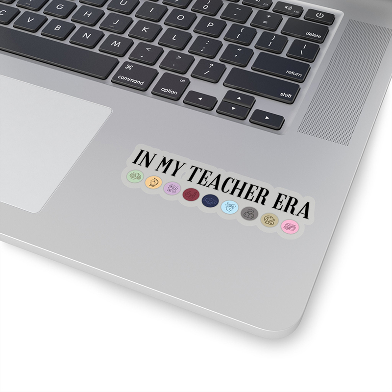 In My Teacher Era Teacher Stickers