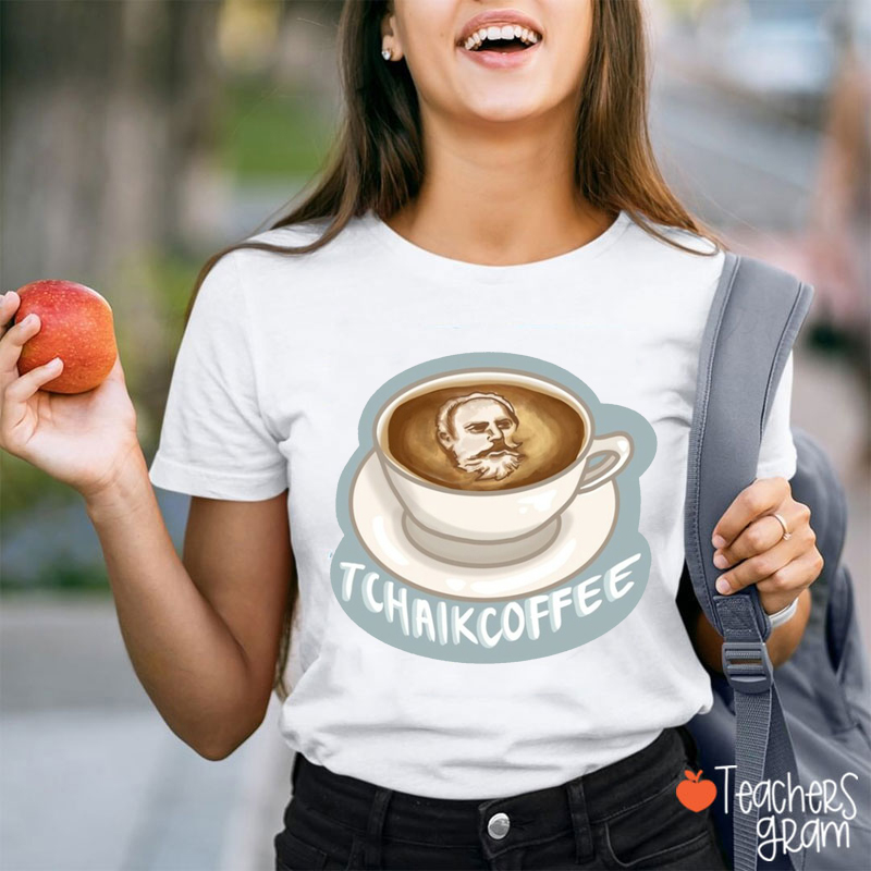 Tchaikovsky Coffee Classic Teacher T-Shirt