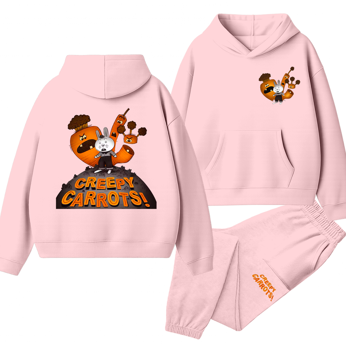 Creepy Carrots Teacher Hoodie Set