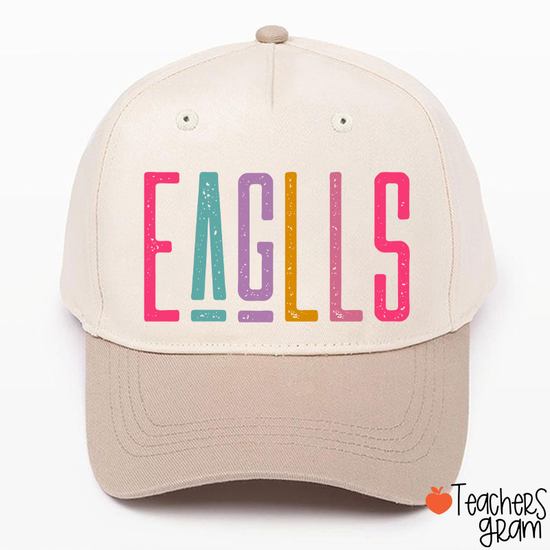 Personalized Mascot School Pride Comfortable Colors Teacher Baseball Cap