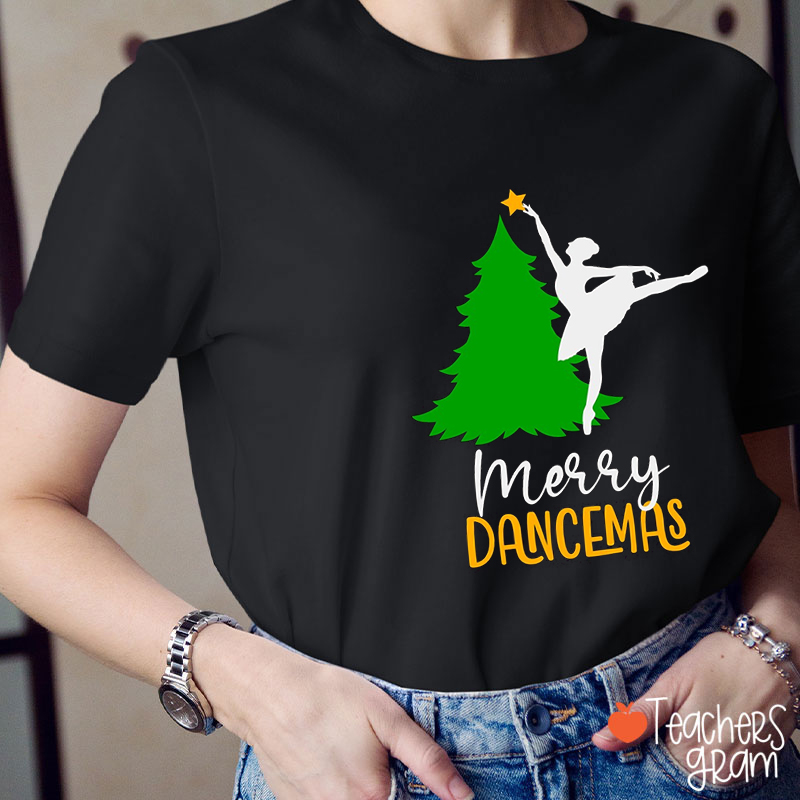 Merry Dancemas Teacher T-Shirt