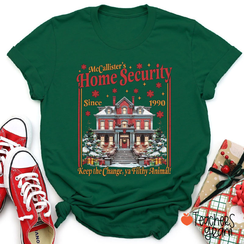 Home Security Teacher T-Shirt