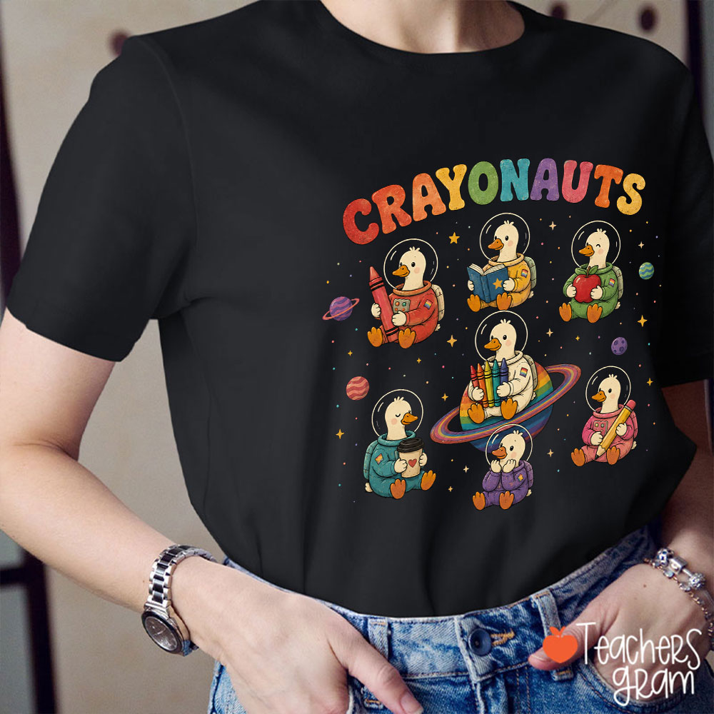 Crayonauts Silly Goose Teacher T-Shirt