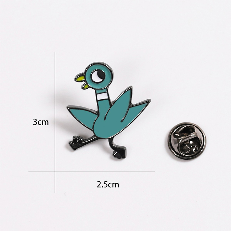 Cute Pigeon Teacher Pin