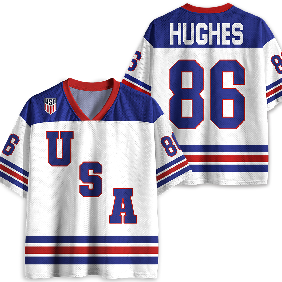 Personalized Hockey Team Teacher Mesh Jersey