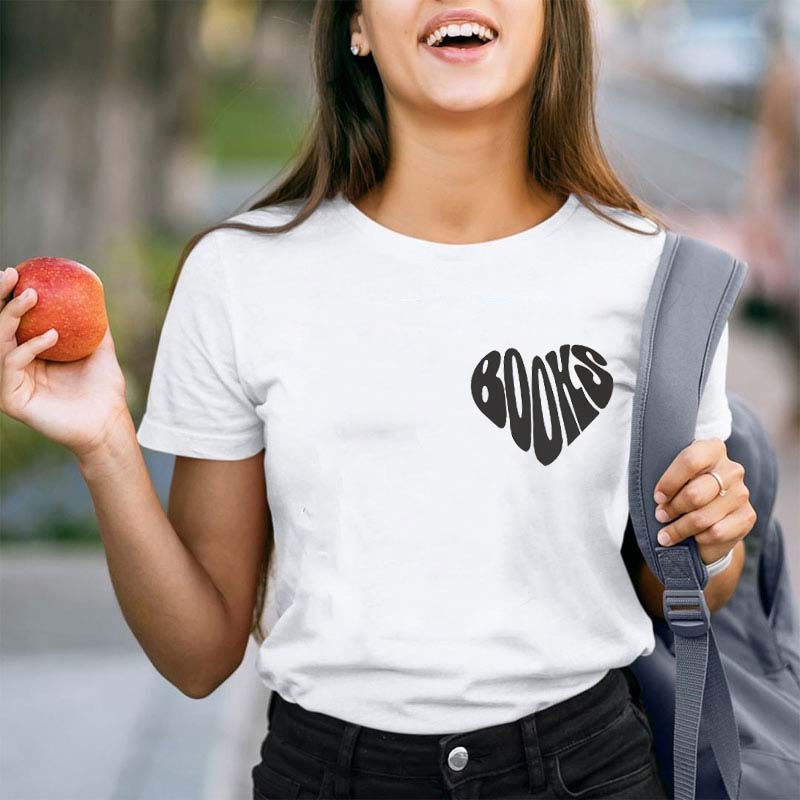 I Have A Heart That Loves Reading Teacher T-Shirt