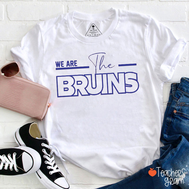 Personalized Mascot We Are The School Spirit Teacher T-Shirt