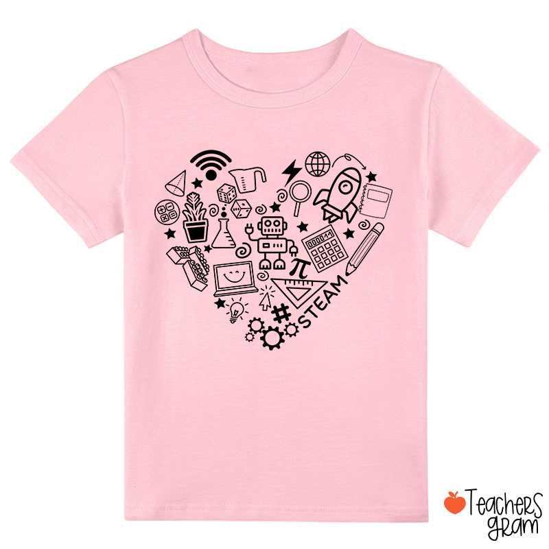 Stem Heart Shape Class T-Shirt