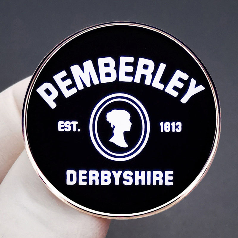 Pemberley Derbyshire Teacher Pin