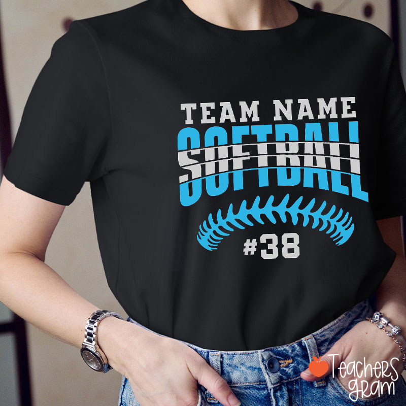 Personalized Team Name And Sport Teacher T-Shirt