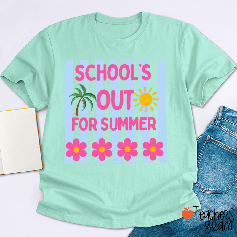 Comfort Colors School’s Out For Summer Teacher T-Shirt
