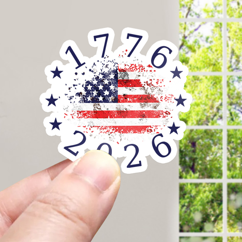 USA 250th Anniversary 1776-2026 Teacher Stickers