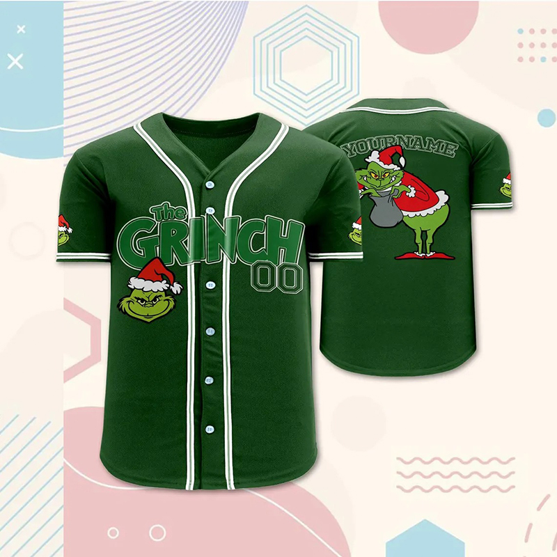 Personalized Name And Number The Mean Guy Teacher Baseball Jersey