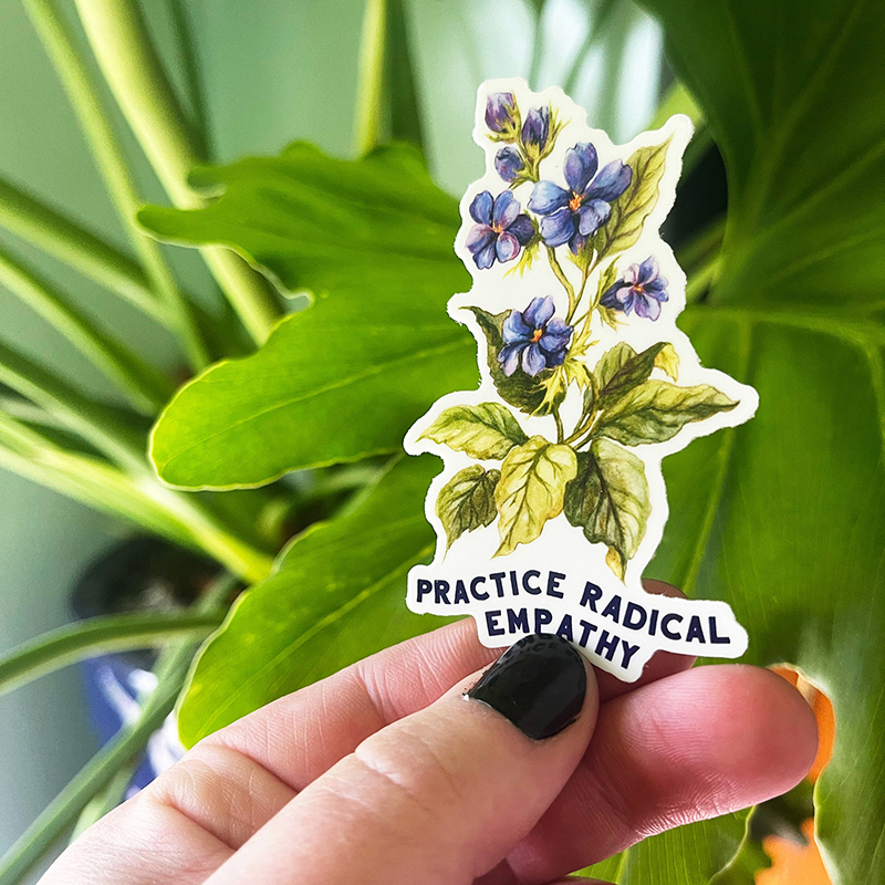 Practice Radical Empathy Teacher Stickers