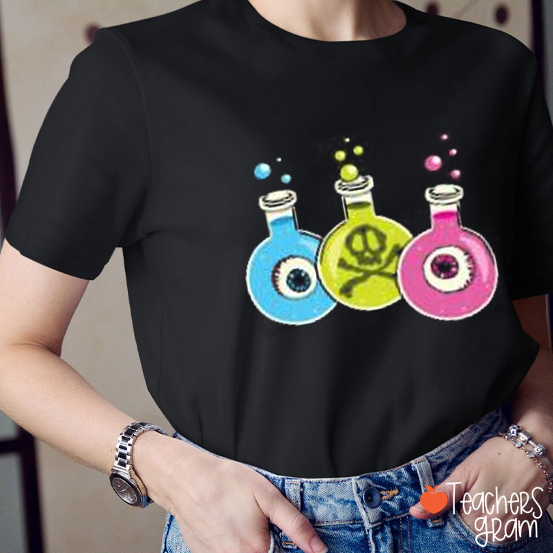 Halloween Chemistry Teacher T-Shirt