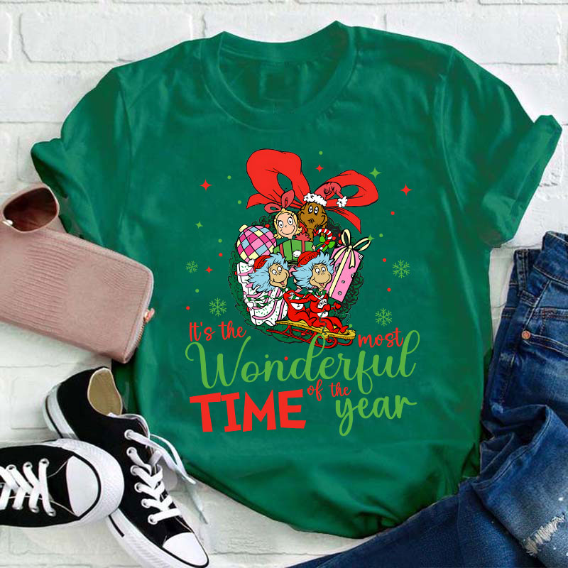 It's The Most Wonderful Time Of The Year Teacher T-Shirt