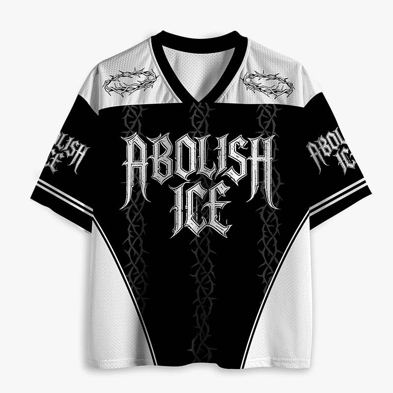 Abolish Ice Teacher Mesh Jersey