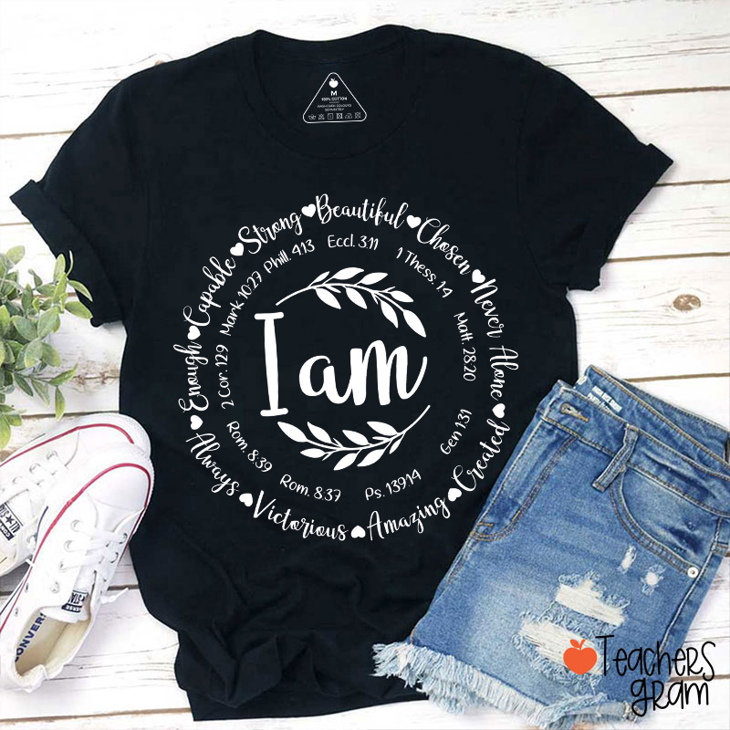I Am Enough Teacher T-Shirt