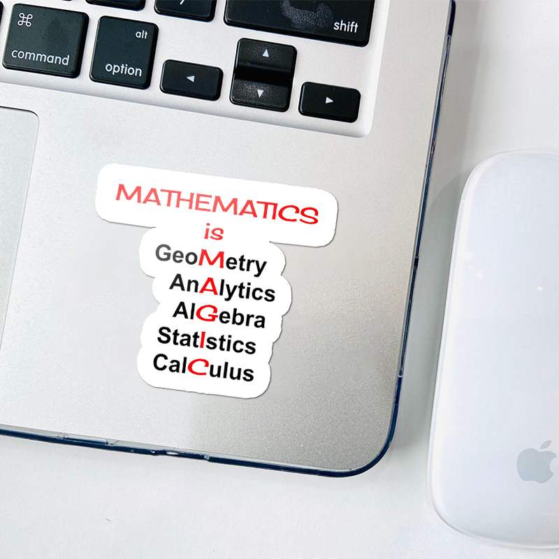Mathematics Is Magic Math Teacher Stickers