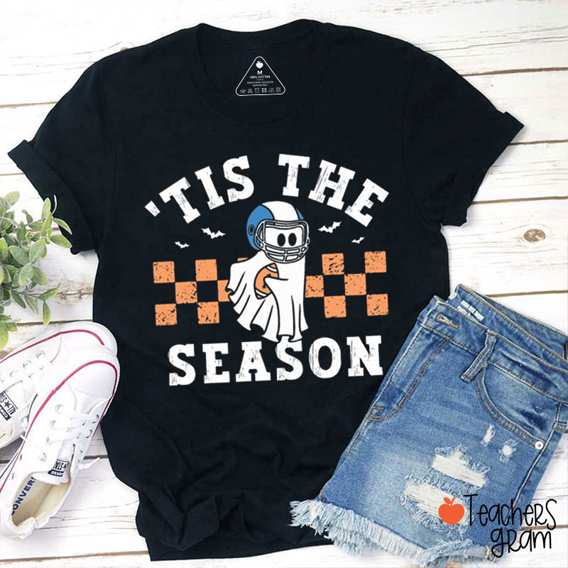 It's The Season Ghost Game Teacher T-Shirt