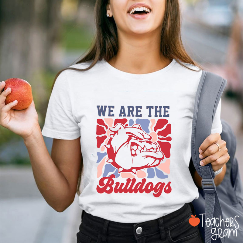 Personalized Mascot Floral We Are Mascot Teacher T-Shirt