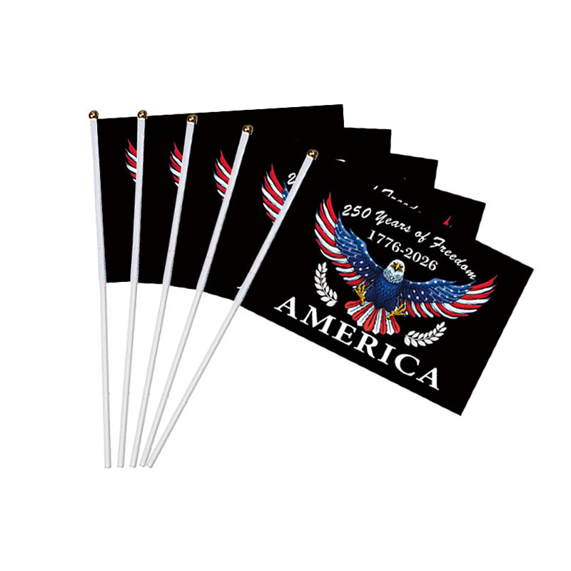 250 Yers Of Freedom Teacher Handheld Flags