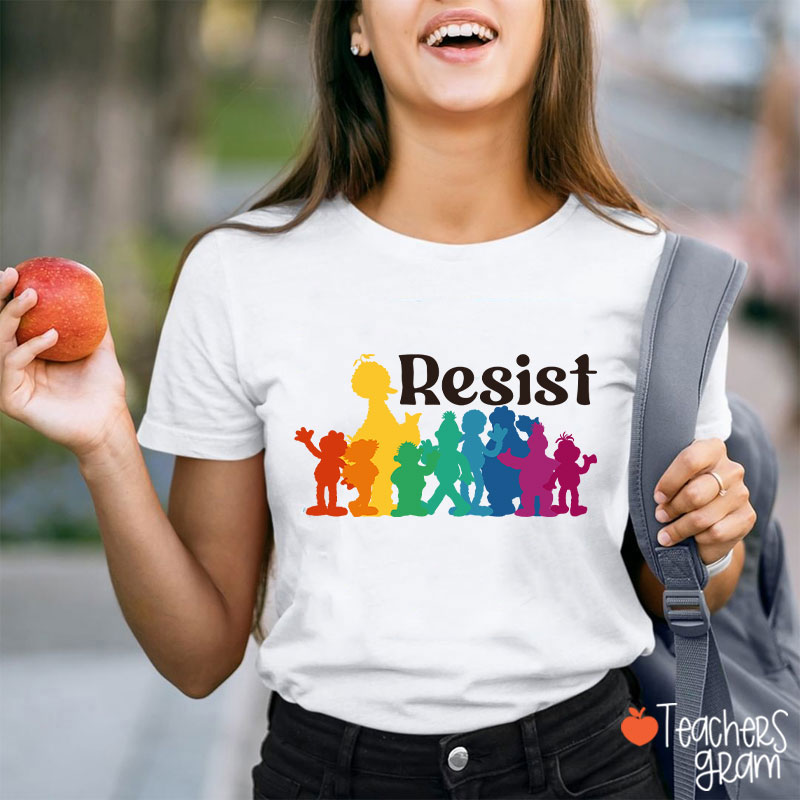 Resist Equal Rights Teacher T-Shirt