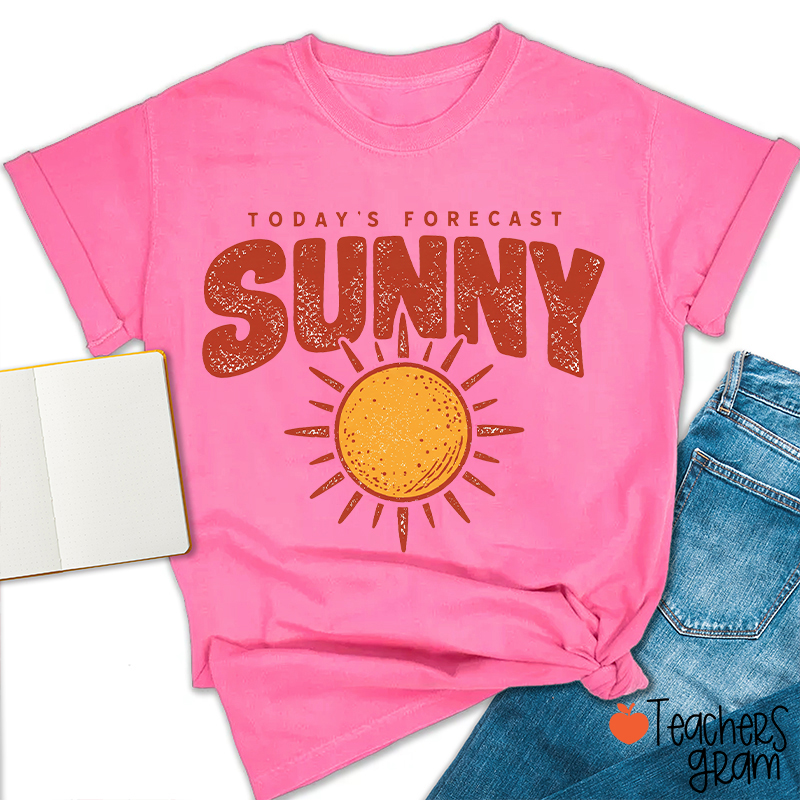 Personalized Fun Weather Report Crew Teacher T-Shirt