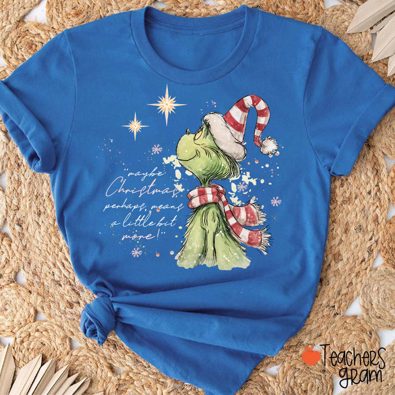 Vintage Mean Guy Character Teacher T-Shirt