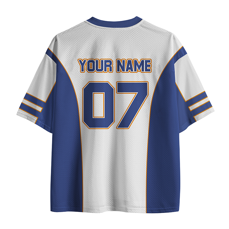Personalized School Name And Number Teacher Mesh Jersey