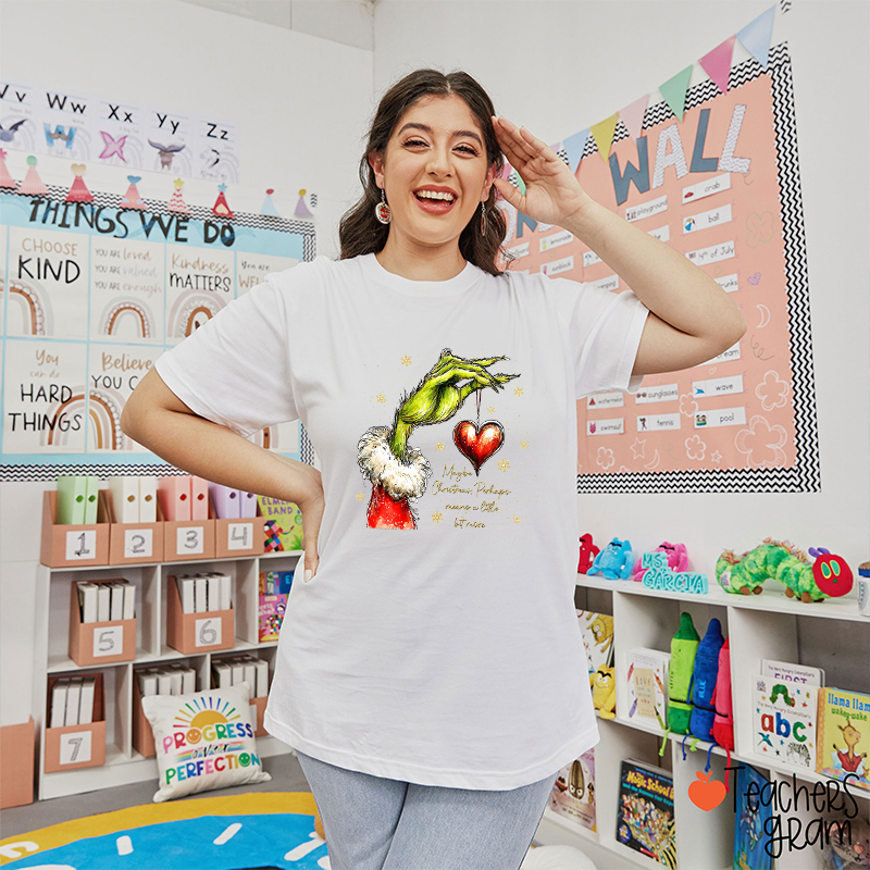 Maybe Christmas Perhaps Means A Little Bit More Teacher T-Shirt