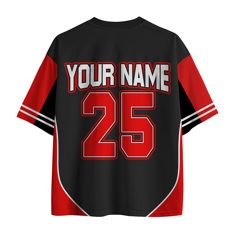 Personalized School Name And Mascot Game Day Teacher Mesh Jersey