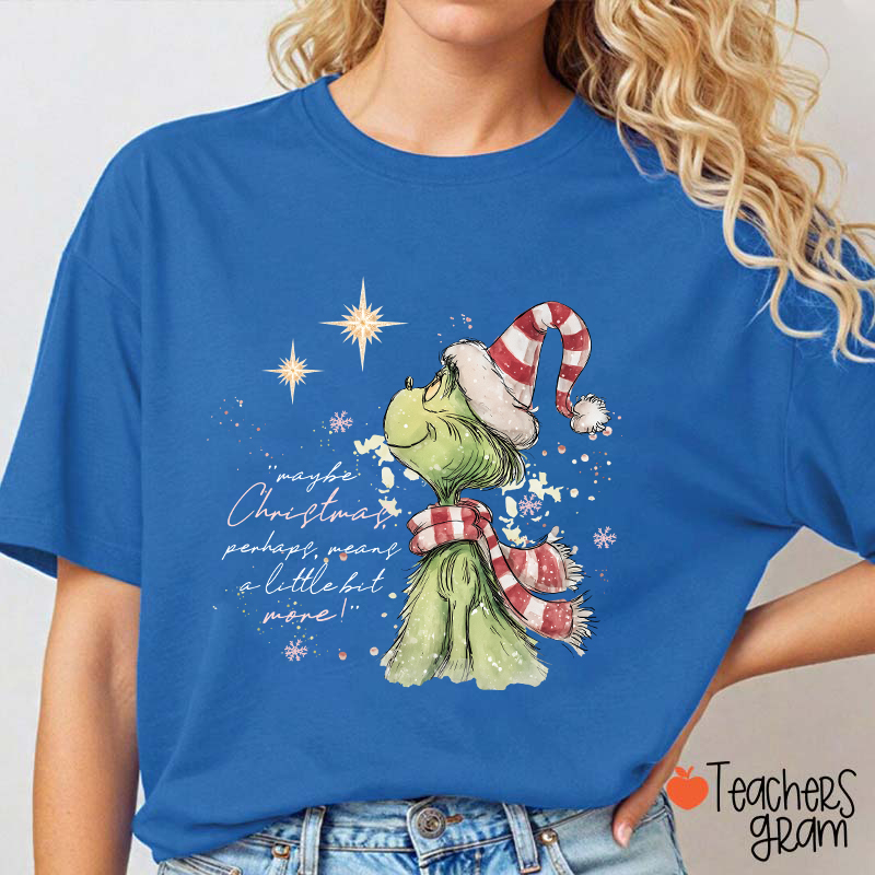 Vintage Mean Guy Character Teacher T-Shirt