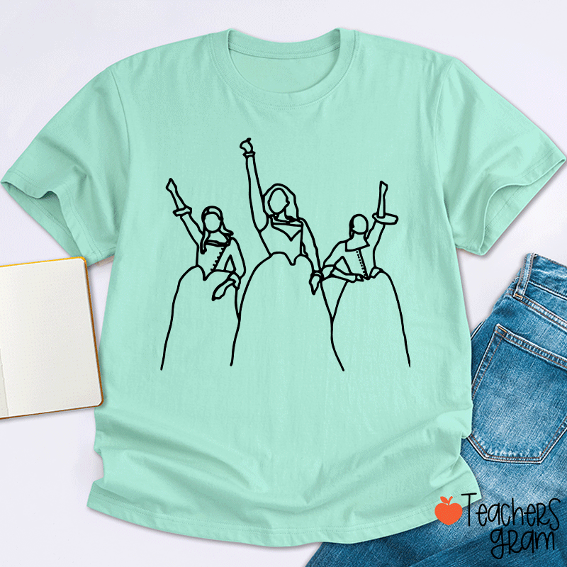 Hamilton Silhouette Teacher T-shirt