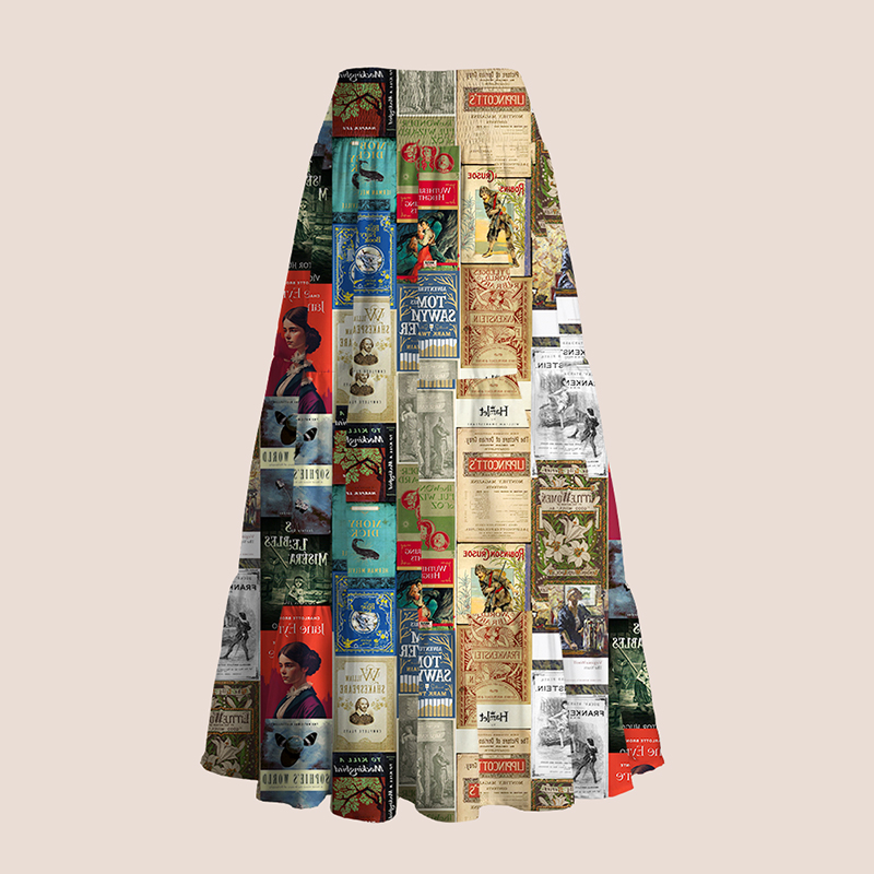 Masterpiece Literature Teacher Tiered Skirt