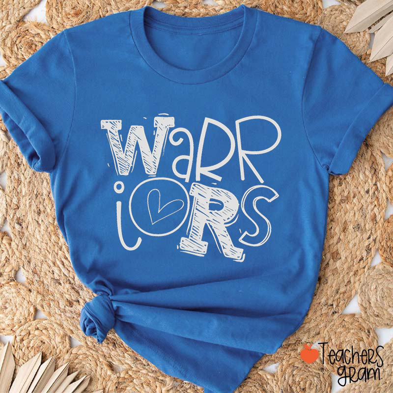 Personalized Mascot Cute Fonts School Spirit Teacher T-Shirt