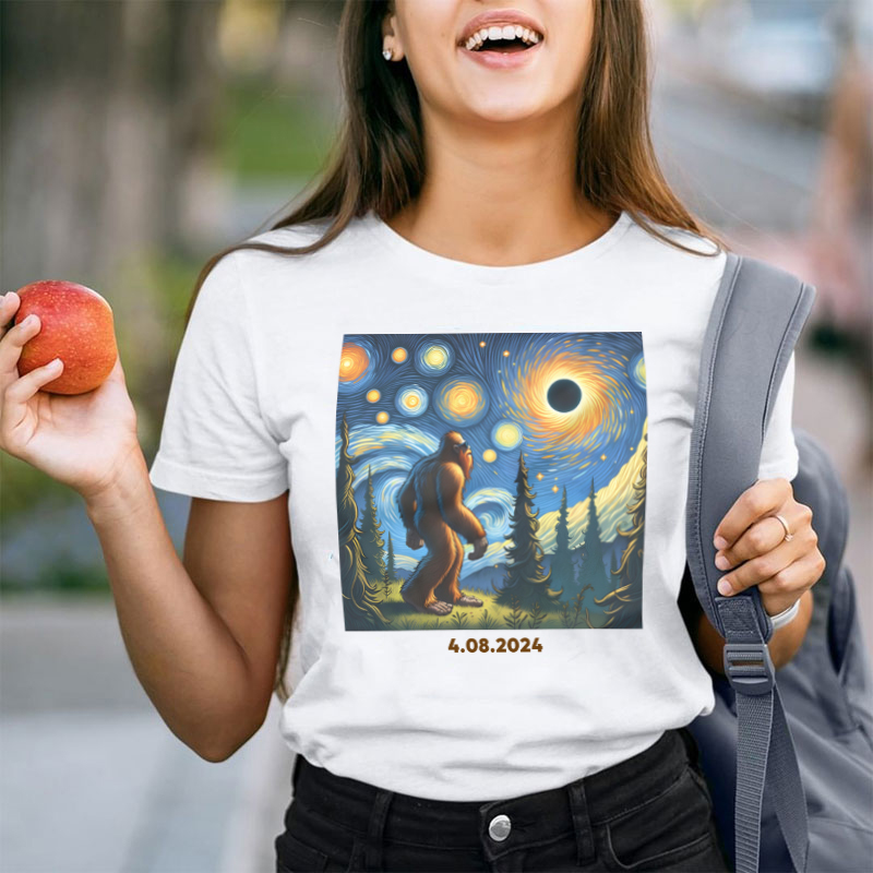 I Saw The Total Solar Eclipse Teacher T-Shirt