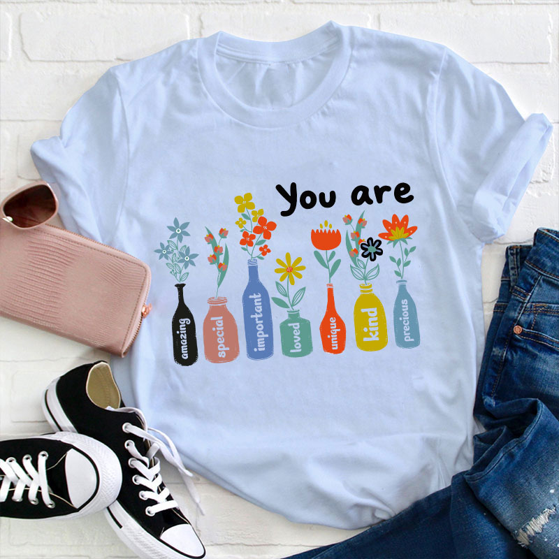 You Are Important Motivational Teacher T-Shirt